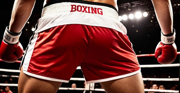 Créez votre short de boxe anglaise personnalisé dès aujourd'hui !